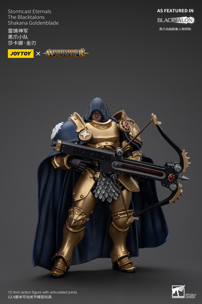JoyToy - AGE of SIGMAR - Stormcast Eternals The Blacktalons Shakana Goldenblade