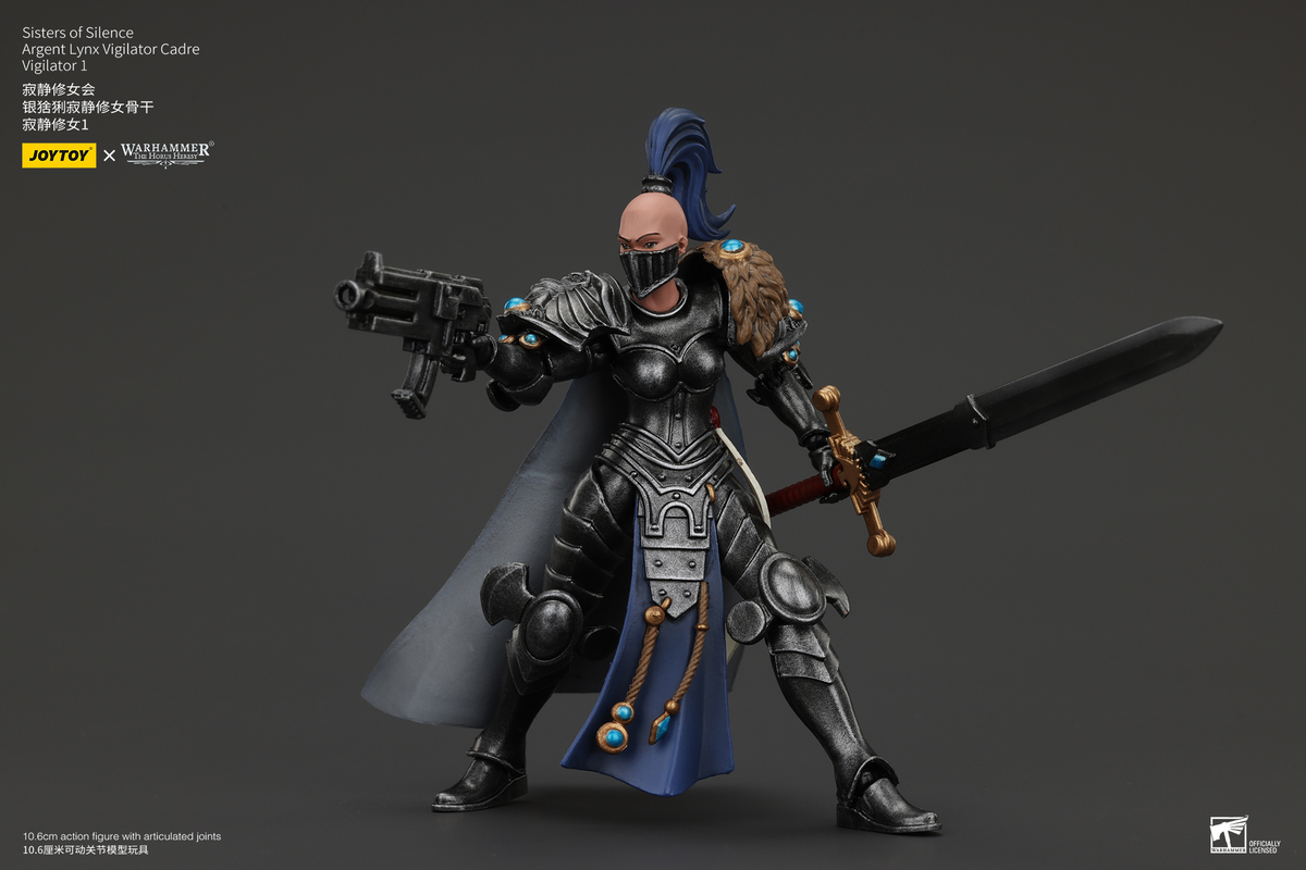 JoyToy - Warhammer 40000 - Sisters of Silence Argent Lynx Vigilator Cadre Vigilator 1