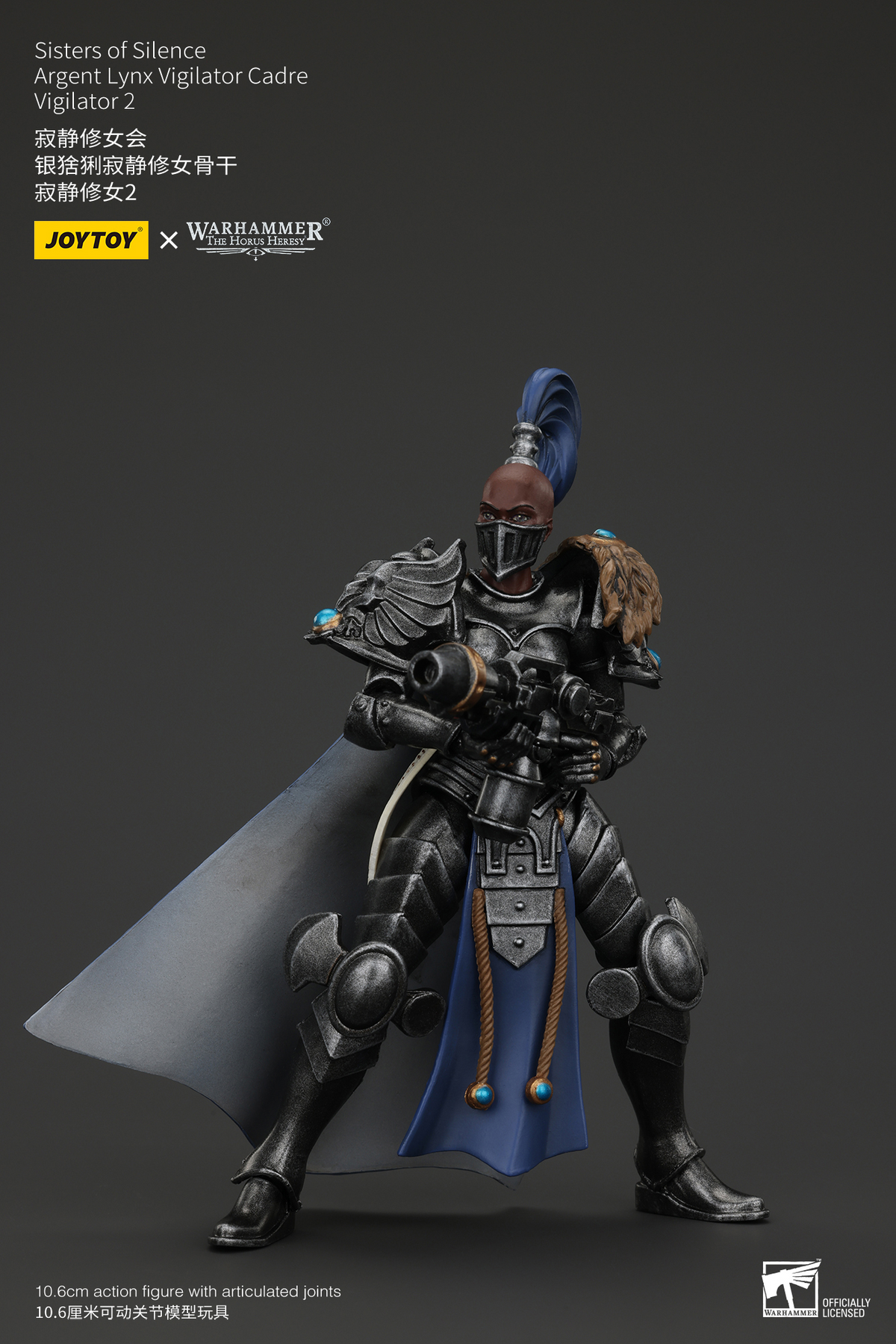 JoyToy - Warhammer 40000 - Sisters of Silence Argent Lynx Vigilator Cadre Vigilator 2