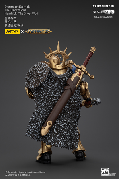 JoyToy - AGE of SIGMAR - Stormcast Eternals The Blacktalons Hendrick, The Silver Wolf
