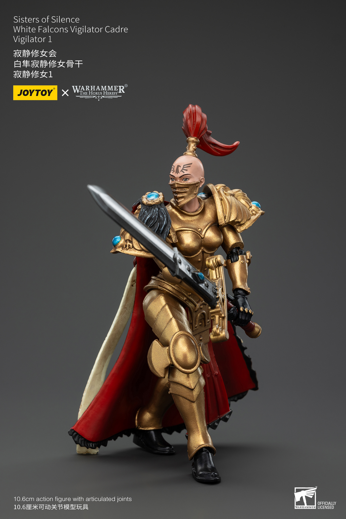JoyToy - Warhammer 40000 - Sisters of Silence White Falcons Vigilator Cadre Vigilator 1