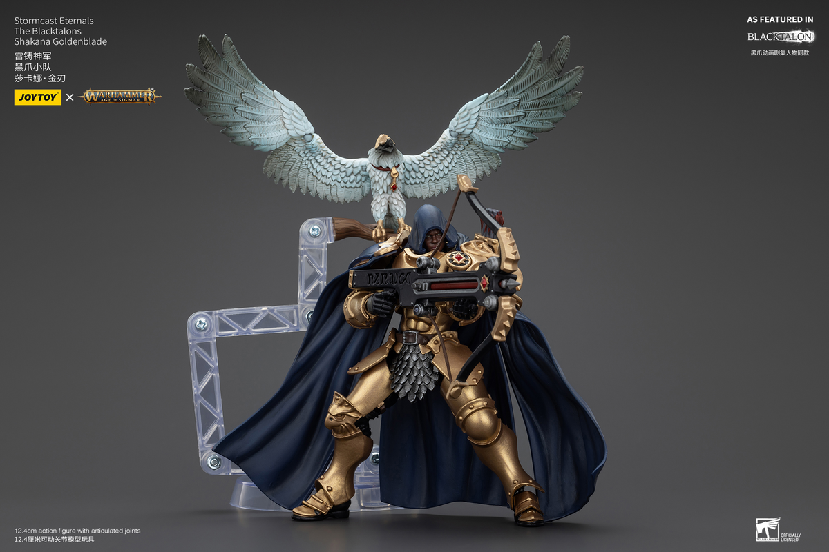 JoyToy - AGE of SIGMAR - Stormcast Eternals The Blacktalons Shakana Goldenblade
