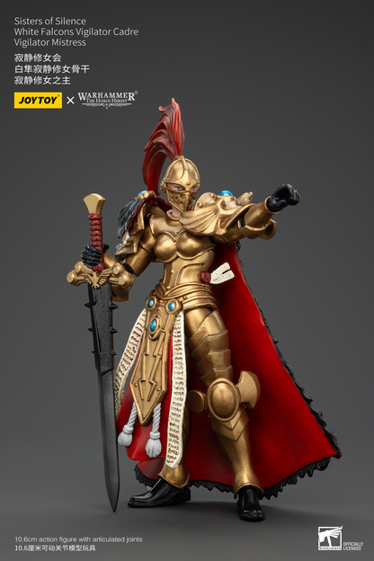 JoyToy - Warhammer 40000 - Sisters of Silence White Falcons Vigilator Cadre Vigilator Mistress
