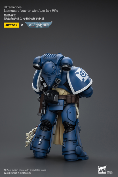 JoyToy - Warhammer 40000 - Space Marine Ultramarines Sternguard Veteran with Auto Bolt Rifle