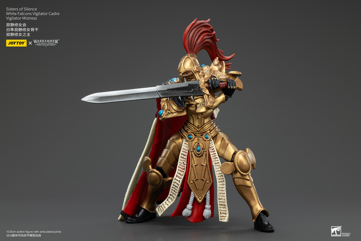 JoyToy - Warhammer 40000 - Sisters of Silence White Falcons Vigilator Cadre Vigilator Mistress