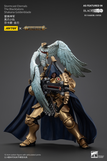 JoyToy - AGE of SIGMAR - Stormcast Eternals The Blacktalons Shakana Goldenblade