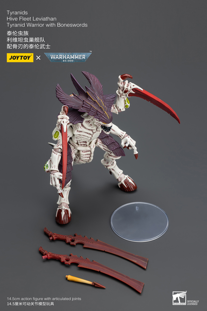 JoyToy - Warhammer 40000 - Tyranids Hive Fleet Leviathan Tyranid Warrior with Boneswords
