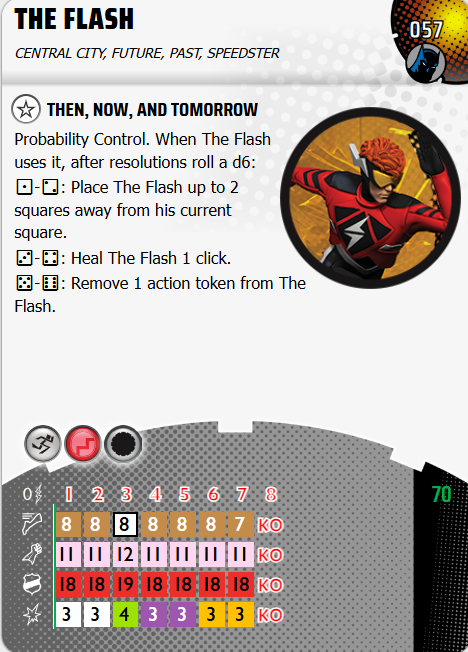 Heroclix - DC - Fight for Gotham City: The Flash 057