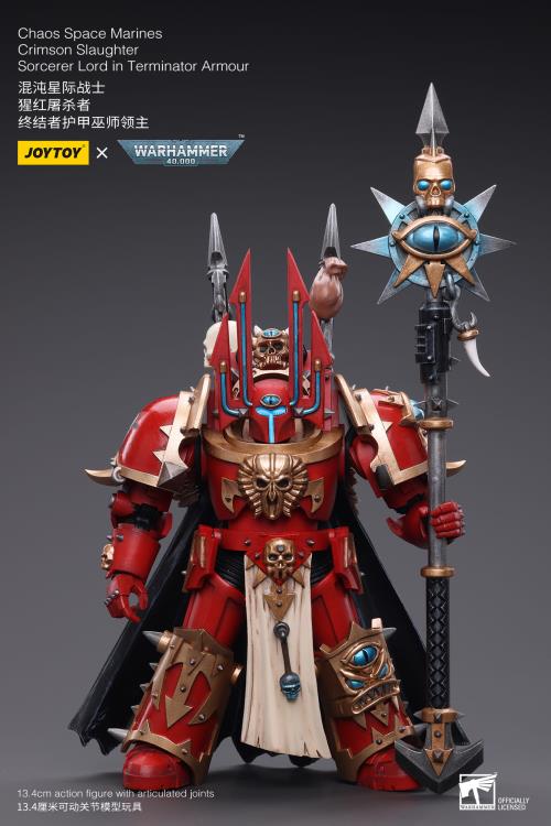 JoyToy - Warhammer 40000 - Crimson Slaughter: Sorcerer Lord in Terminator Armour
