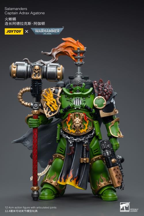 JoyToy - Warhammer 40000 - Salamanders Captain Adrax Agatone