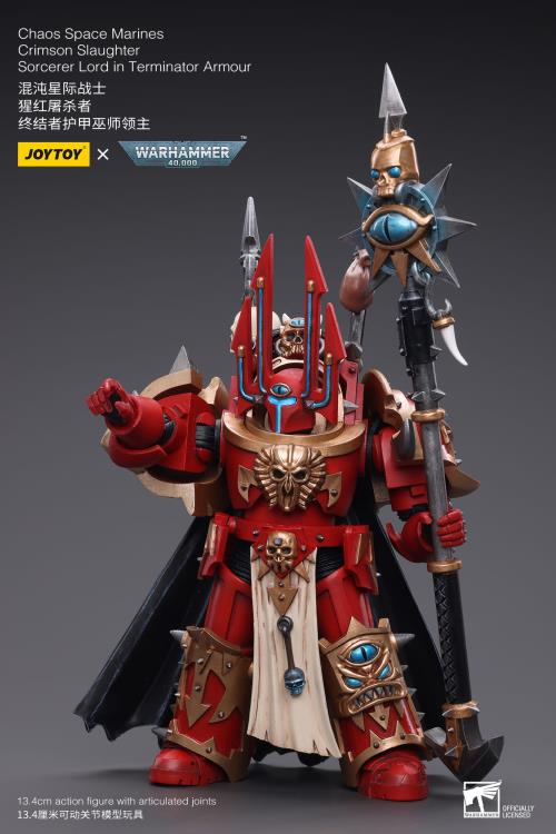 JoyToy - Warhammer 40000 - Crimson Slaughter: Sorcerer Lord in Terminator Armour