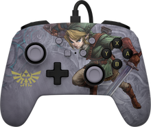 Nintendo Switch - The Legend of Zelda: Link - Enhanced Wired Controller