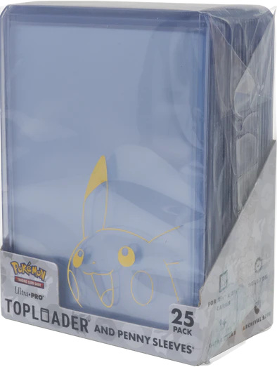 Ultra Pro Pokémon Pikachu Toploader & Penny Sleeves Combo Pack