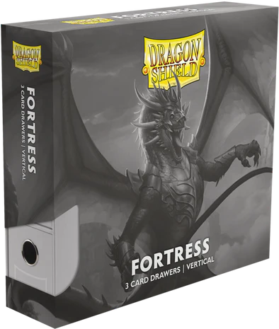 Dragon Shield - Fortress Card Drawers - Vertical 3 Row -  White
