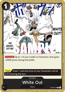 White Out (ST06-016) [Starter Deck 6: Absolute Justice]