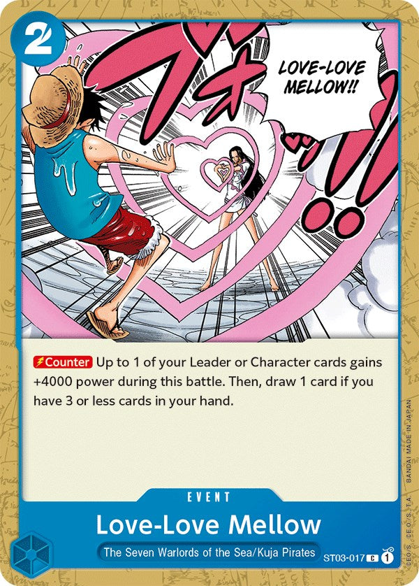 Love-Love Mellow (ST03-017) [Starter Deck 3: The Seven Warlords of The Sea]
