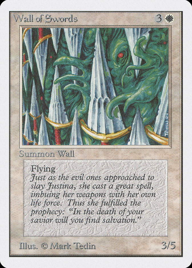Wall of Swords [Unlimited Edition] – Game Time Collectibles